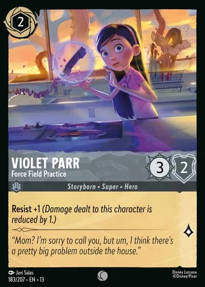 Violet Parr - Force Field Practice #183/261 — Attack of the Vine!