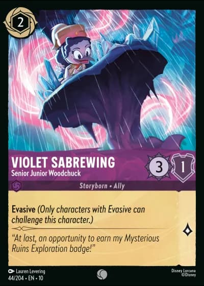 Violet Sabrewing - Senior Junior Woodchuck #44/204 — Whispers in the Well