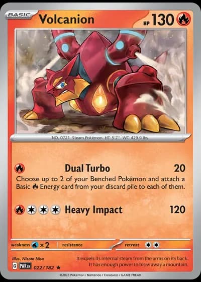 Volcanion #022/182 — Paradox Rift