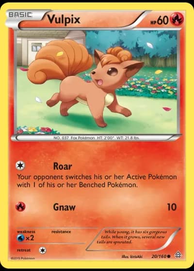 Vulpix #20/160 — Primal Clash