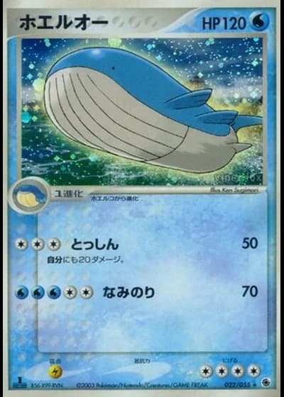 Wailord (1st Edition) #22/55 — ADV Expansion Pack (1st Edition)