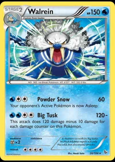Walrein #26/106 — Flashfire
