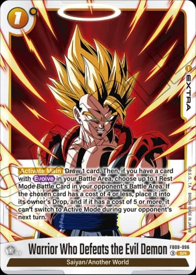 Warrior Who Defeats the Evil Demon FB09-096 — Dual Evolution (FB09)