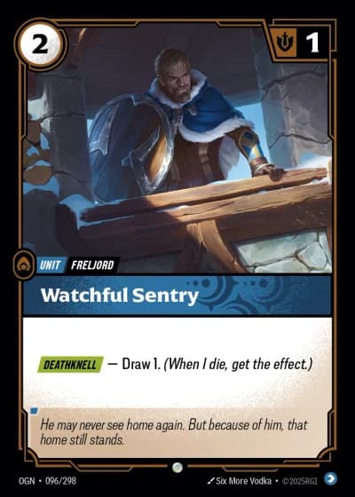 Watchful Sentry #096/352 — Origins