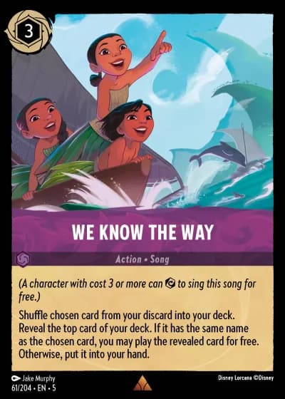 We Know the Way #61/204 — Shimmering Skies