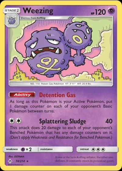 Weezing #74/214 — Unbroken Bonds