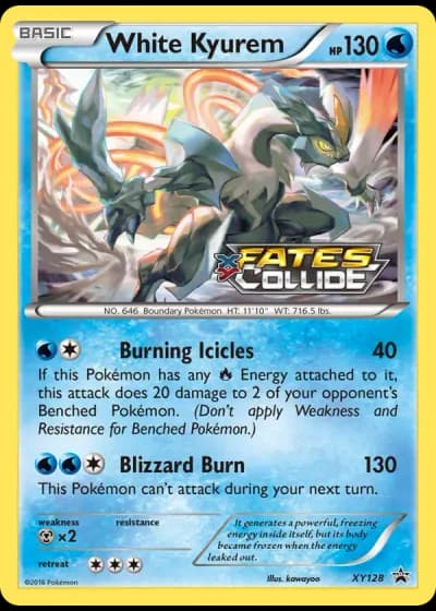 White Kyurem XY128