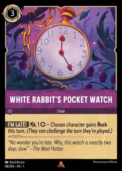 White Rabbit's Pocket Watch #68/204 — The First Chapter
