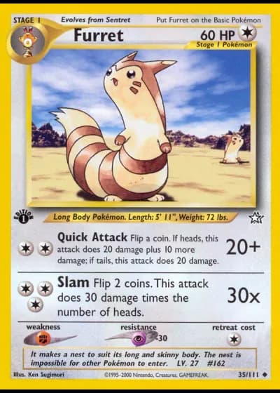 Wiesenior (1. Edition) #35/111 — Neo Genesis (1. Edition)