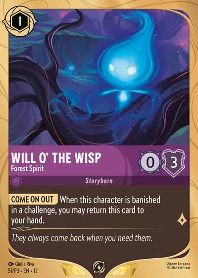 Will o' the Wisp - Forest Spirit P3-51/257 — Wilds Unknown