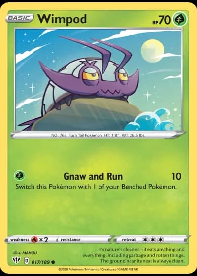 Wimpod #17/189 — Darkness Ablaze