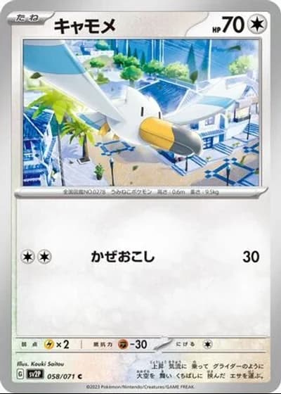 Wingull #58/71 — Snow Hazard