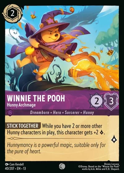 Winnie the Pooh - Hunny Archmage #40/261 — Attack of the Vine!