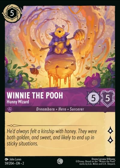 Winnie the Pooh - Hunny Wizard #59/204 — Rise of the Floodborn