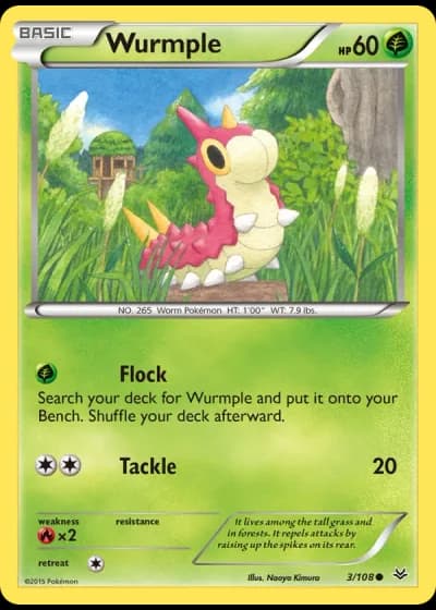 Wurmple #3/108 — Roaring Skies