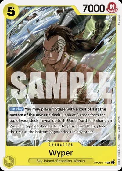 Wyper (OP06-114) (Reprint) — One Piece The Best (PRB01)