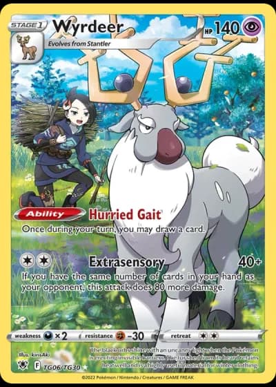 Wyrdeer TG06/30 — Trainer Gallery (Astral Radiance)