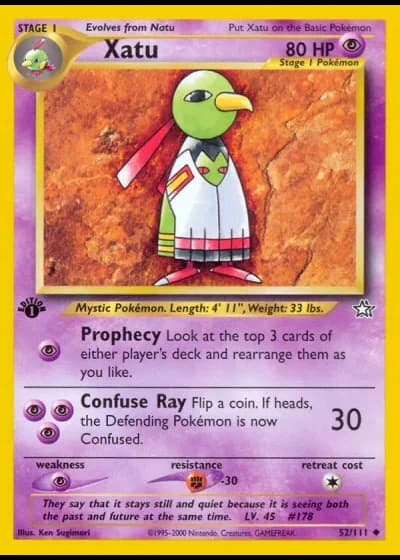 Xatu (1. Edition) #52/111 — Neo Genesis (1. Edition)