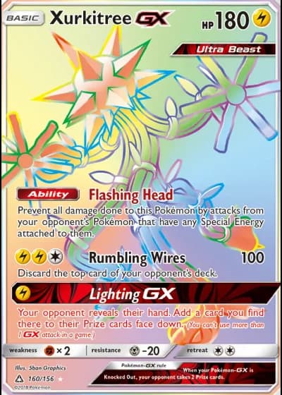 Xurkitree GX #160/156 — Ultra Prism