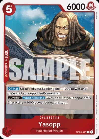 Yasopp (OP09-013) — Emperors in the New World (OP09)