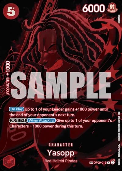 Yasopp (OP09-013) (Special Rare) — Legacy of the Master (OP12)
