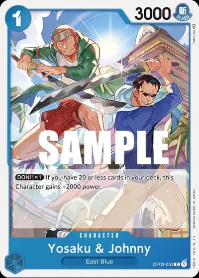 Yosaku & Johnny (OP03-053) — Pillars of Strength (OP03)