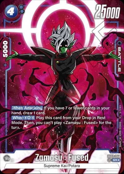 Zamasu : Fused (Alternative Art) FB02-044 — Blazing Aura (FB02)