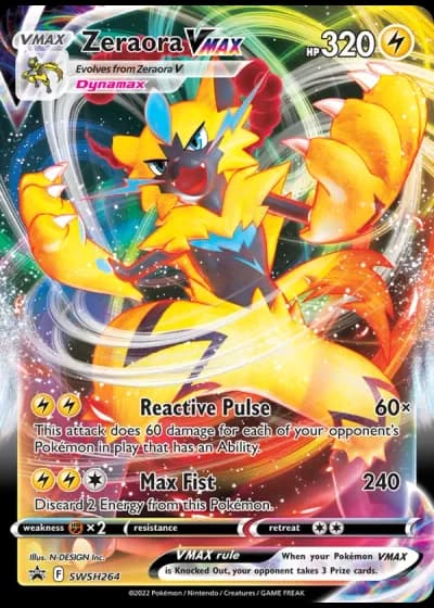 Zeraora VMAX SWSH264