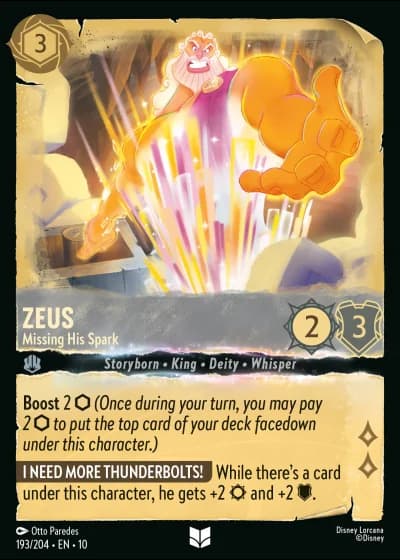 Zeus - Missing His Spark #193/204 — Whispers in the Well