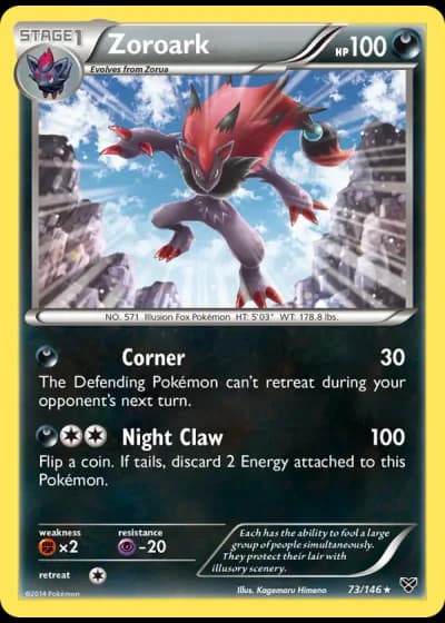 Zoroark #73/146 — XY