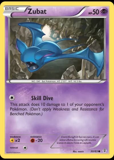 Zubat #30/83 — Generazioni