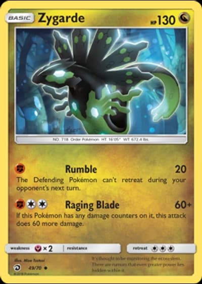 Zygarde #49/70 — Dragon Majesty