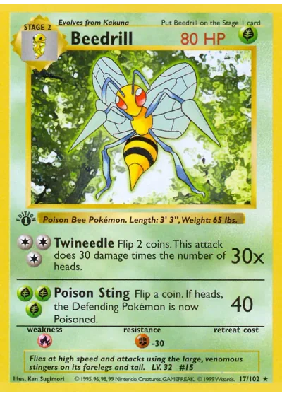 Beedrill (first edition)