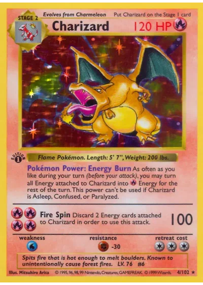 Charizard (first edition)