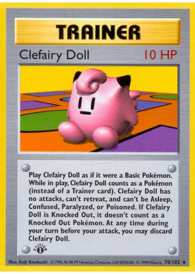 Clefairy Doll (first edition)