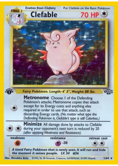 Clefable (first edition)