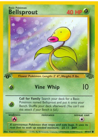 Bellsprout (first edition)