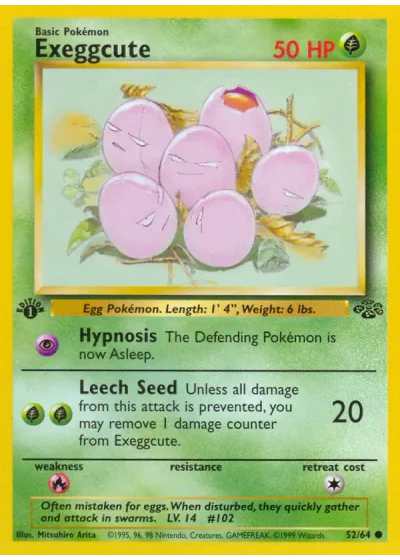 Exeggcute (first edition)