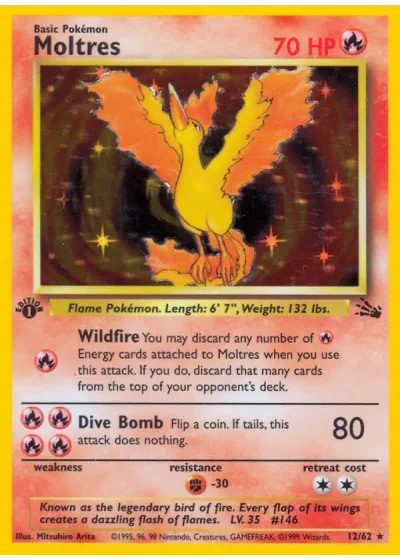 Moltres (first edition)