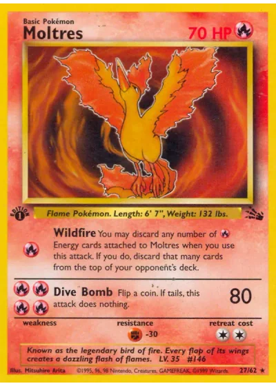 Moltres (first edition)