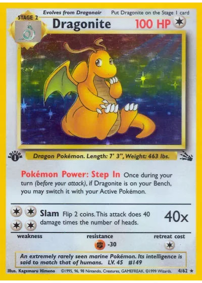 Dragonite (first edition)