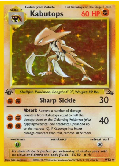 Kabutops (first edition)