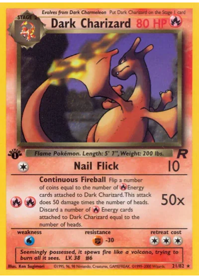 Dark Charizard (first edition)