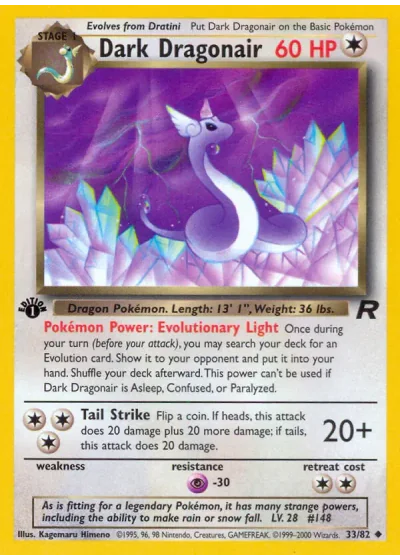 Dark Dragonair (first edition)