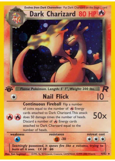 Dark Charizard (first edition)