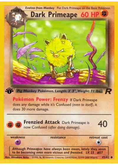 Dark Primeape (first edition)