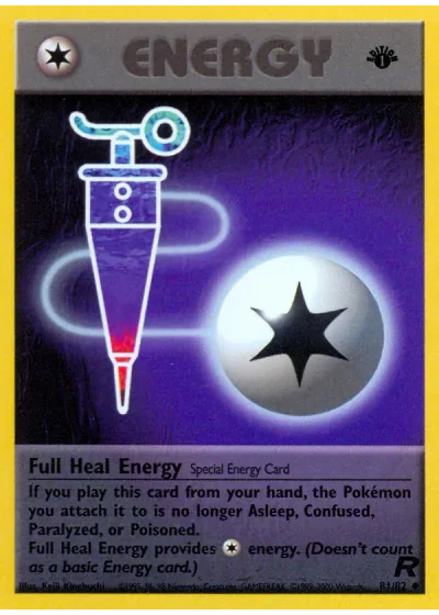 Full Heal Energy (first edition)