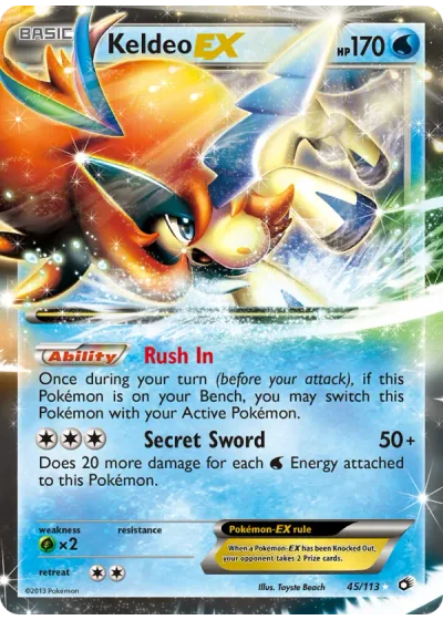Keldeo EX
