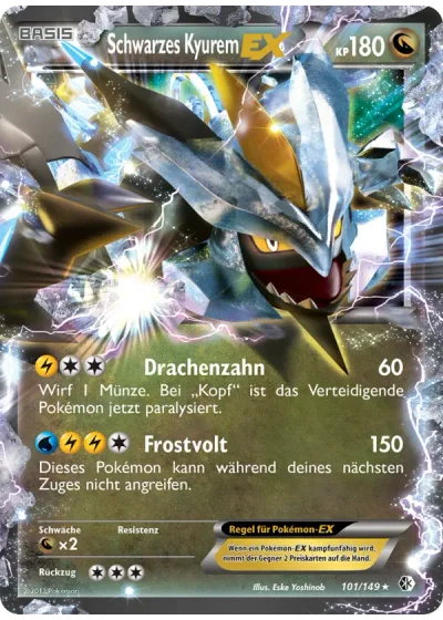 Schwarzes Kyurem EX