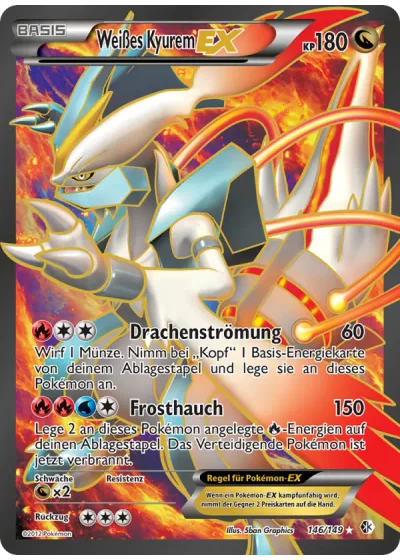 Weißes Kyurem EX